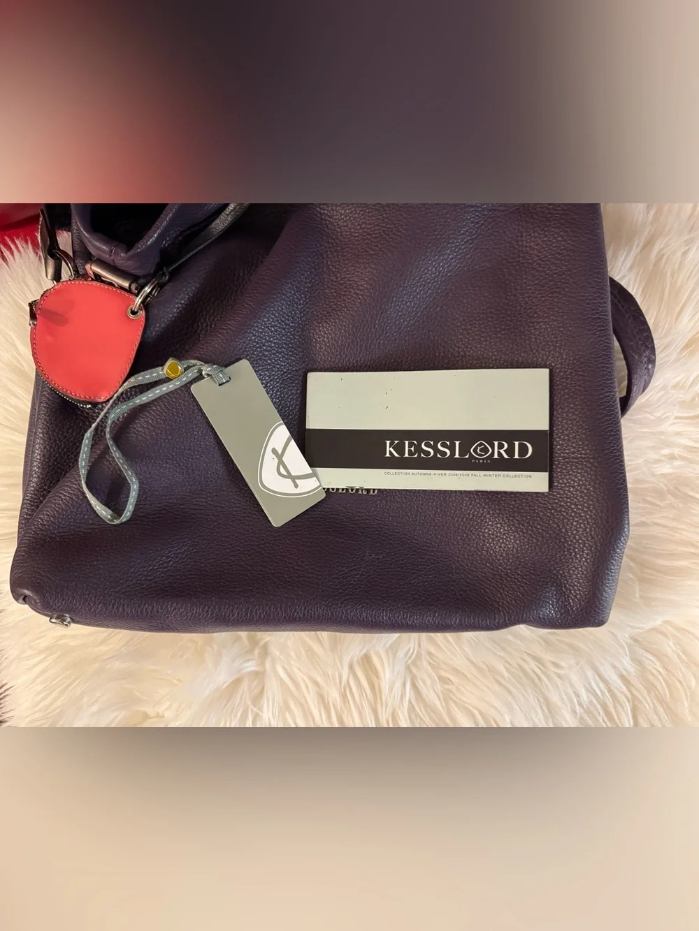 Leather Slouchy Hobo Bag-Kesslord Paris